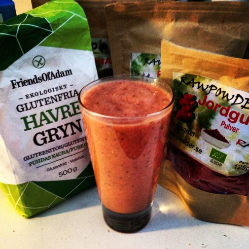 smoothie friends of adam glutenfritt chiafron